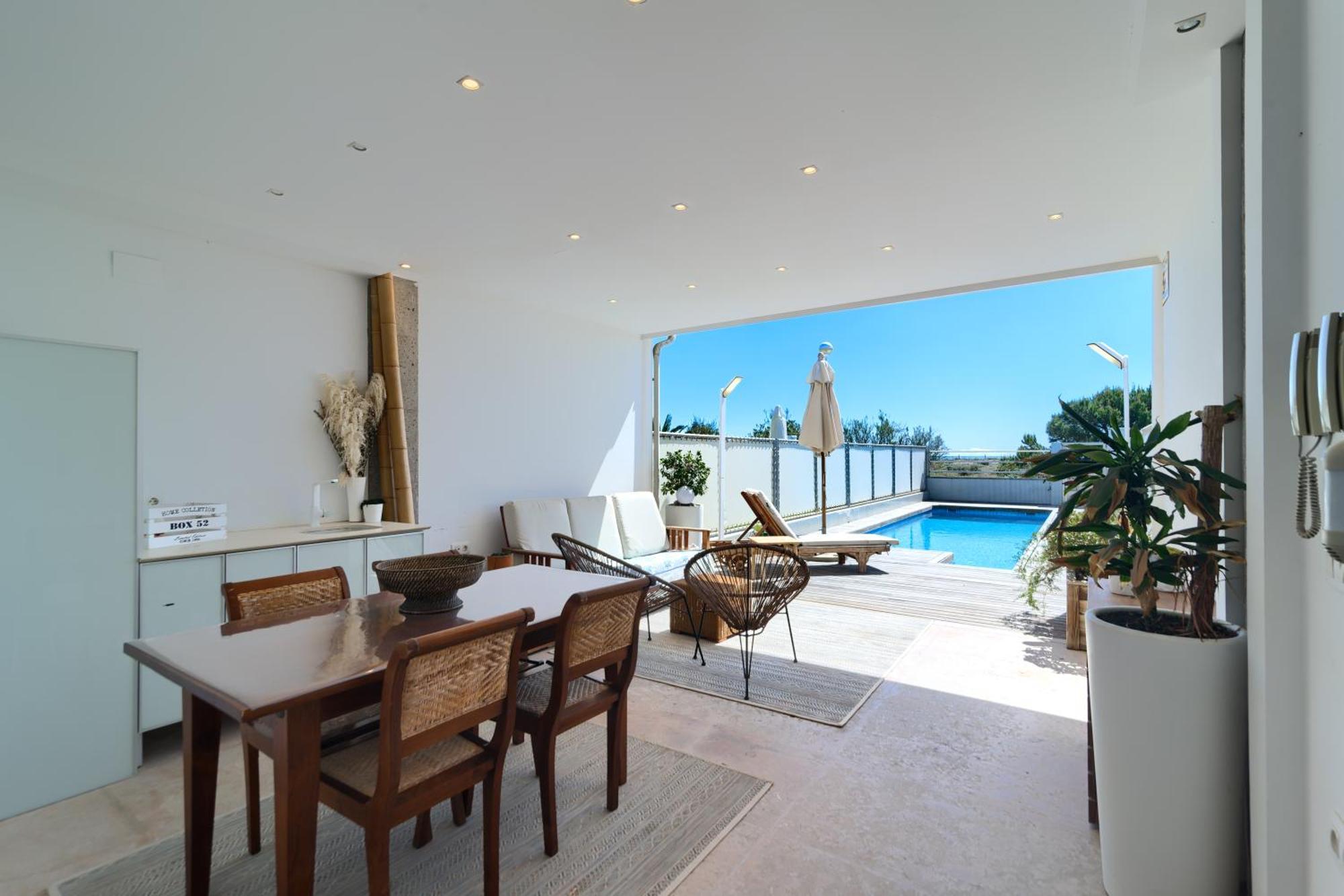 Appartamento Casa Frente Al Mar Con Piscina Privada Sagunto Esterno foto