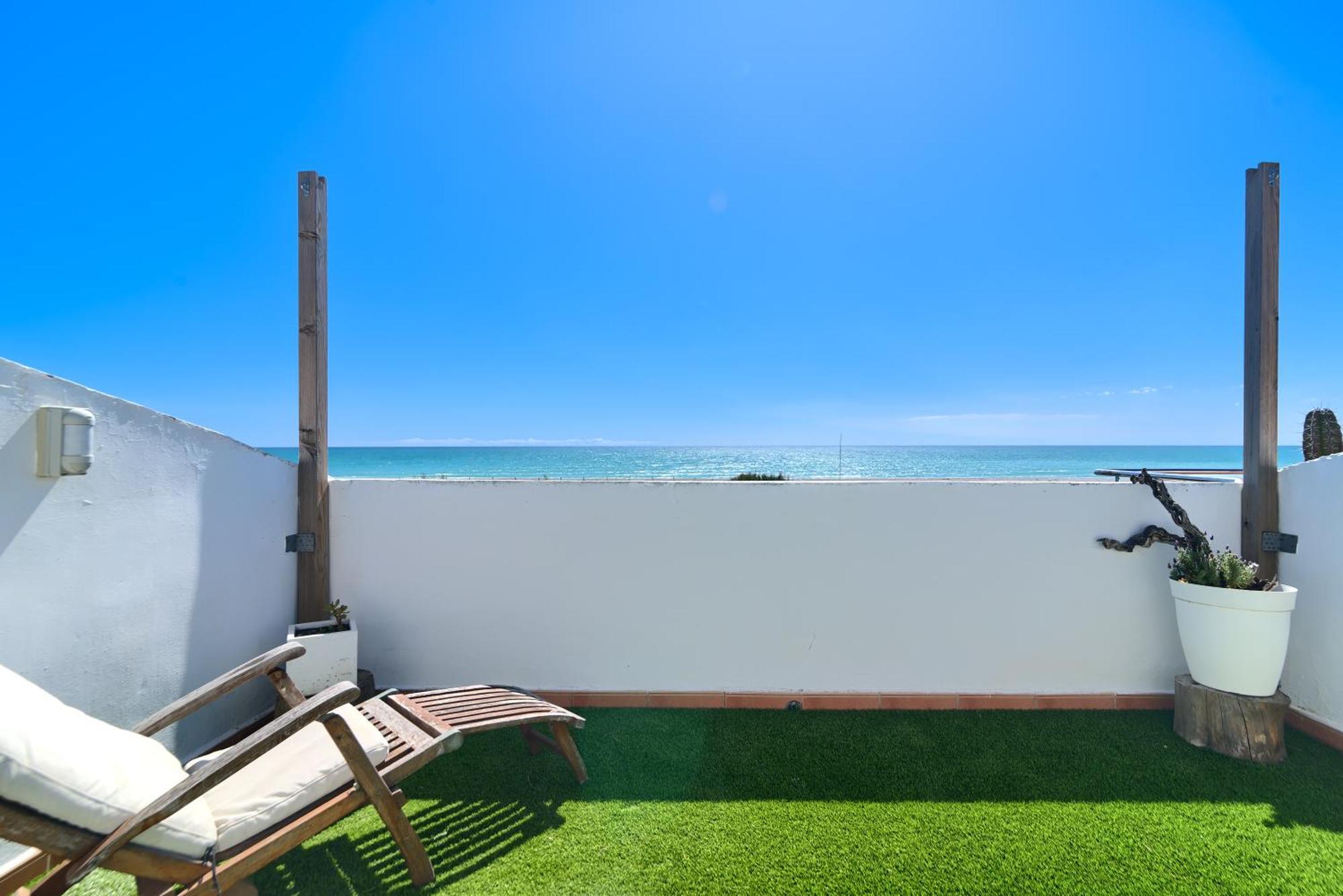 Appartamento Casa Frente Al Mar Con Piscina Privada Sagunto Esterno foto